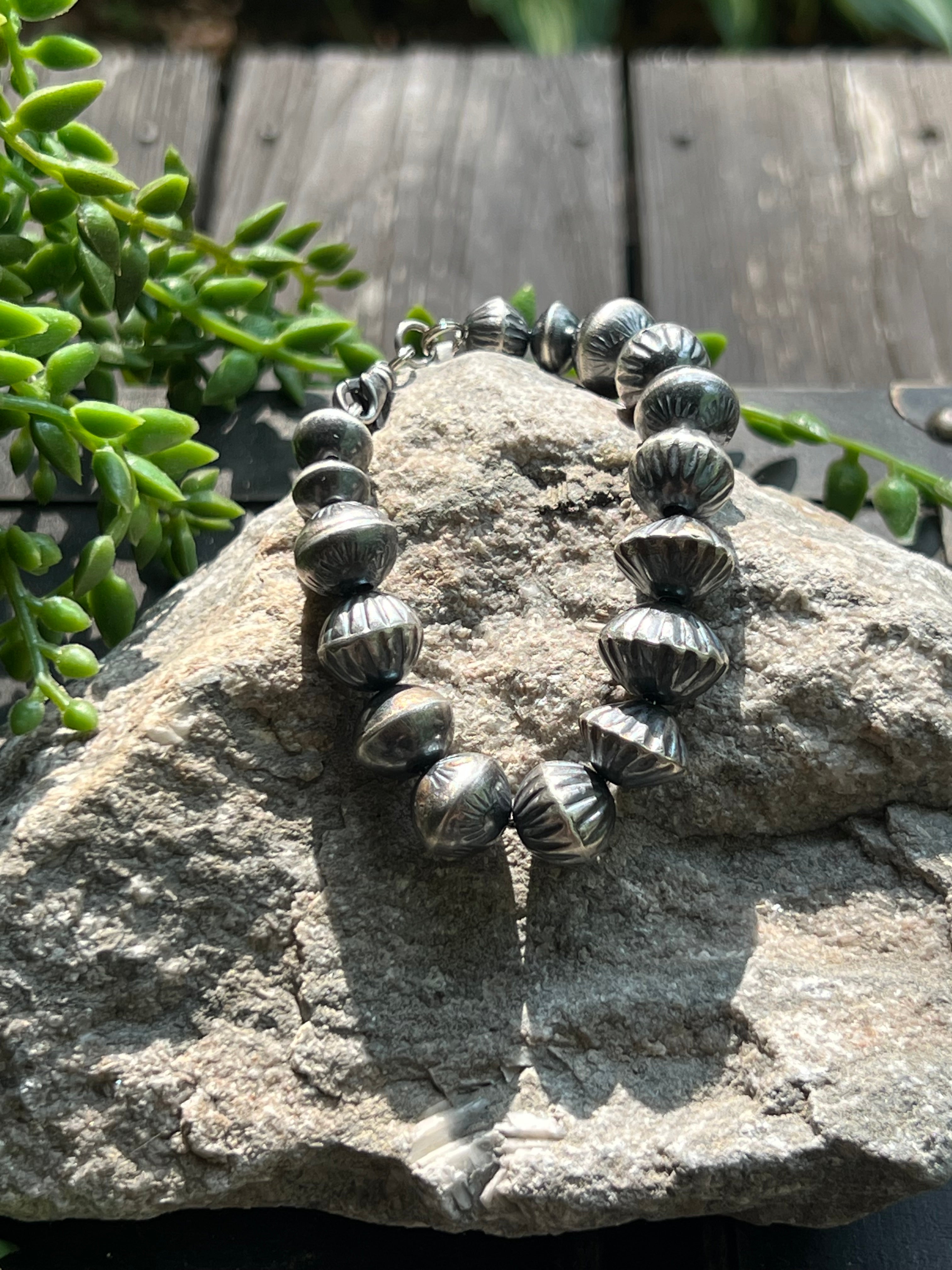 Navajo Pearl Bracelet by Virginia Tso – Brindle Boutique