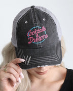 Cocktails and Dreams Trucker Hat