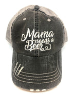 Mama Needs A Beer Trucker Hat