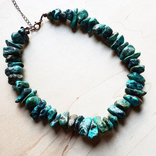 Turquoise Choker Necklace - Brindle Boutique 