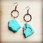 Blue Turquoise Earrings