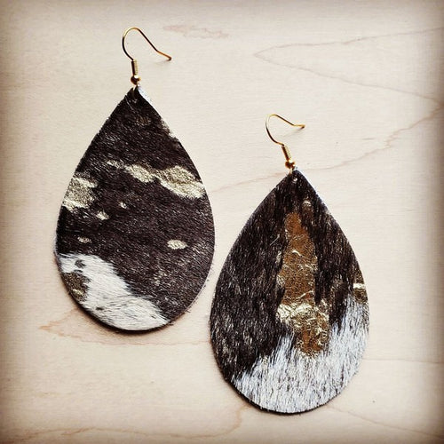 Leather Earrings - Brindle Boutique 