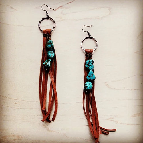 Leather Earrings