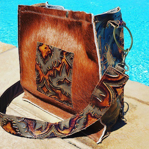 Turquosie Laredo Handbag with Flap