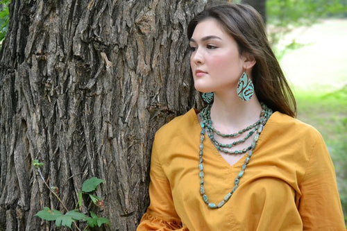 Leather Earrings