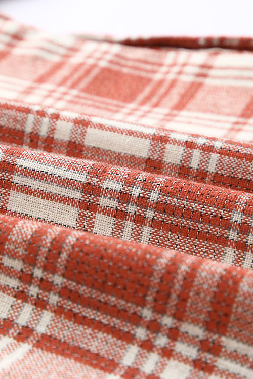 Red Plaid Shacket