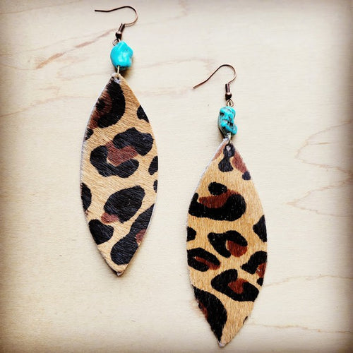 Leather Earrings - Brindle Boutique 