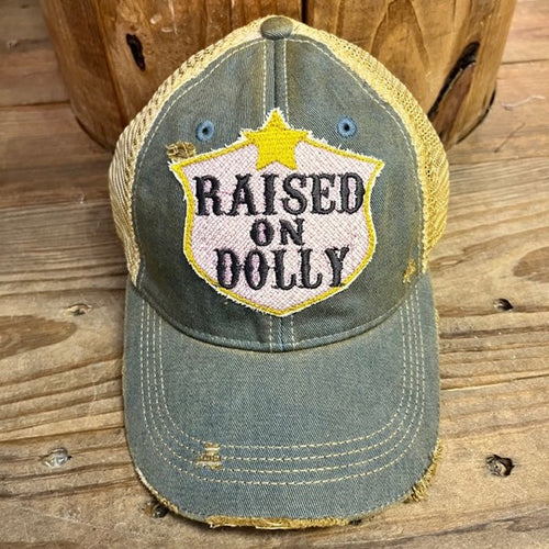 Raised on Dolly Trucker Hat