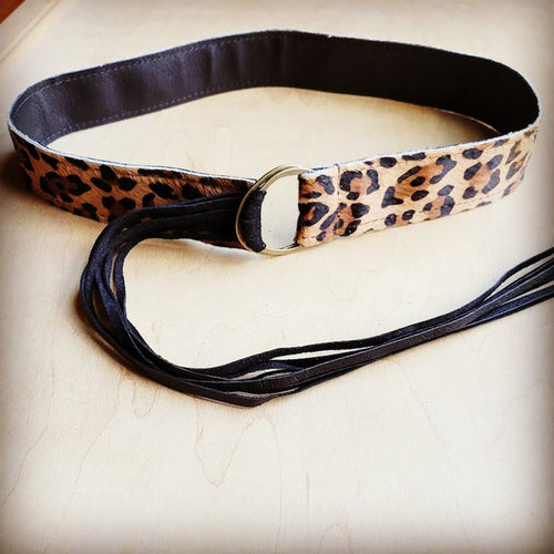 Leopard Belt 36 inches