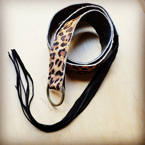 Leopard Belt 40 inches