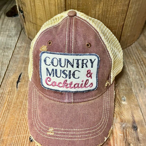 Country Music & Cocktails Trucker Hat