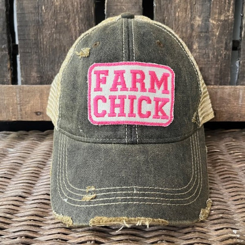 Farm Chick Trucker Hat