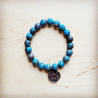 Blue Chrysocolla Stretch Bracelet