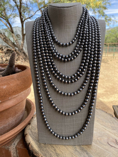 Navajo Pearls Necklace 10mm