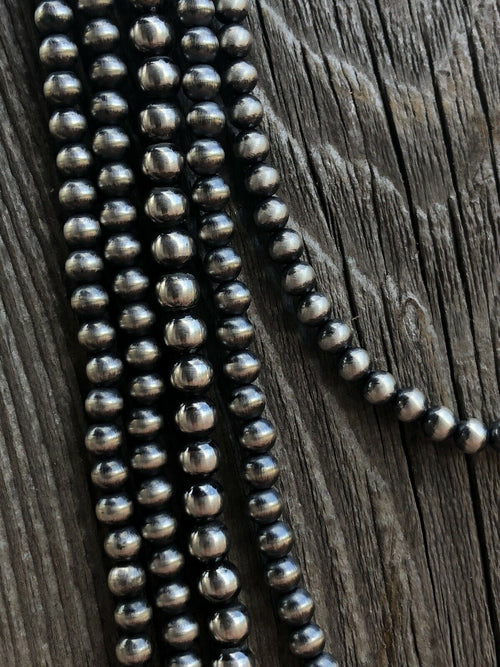 Navajo Pearls Necklace 5mm