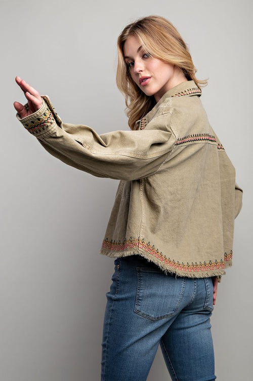 Embroidered Jacket