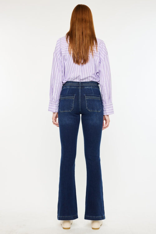 Kancan High Rise Flare Jeans