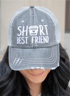 Short Best Friend Coffee Trucker Hat