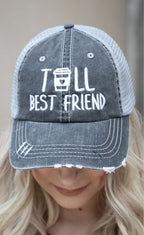 Tall Best Friend Trucker Hat