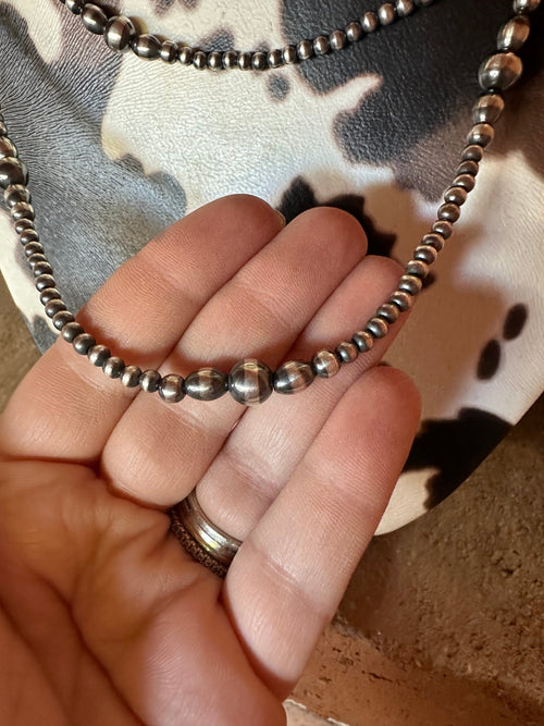 Navajo Pearls Necklace 62in