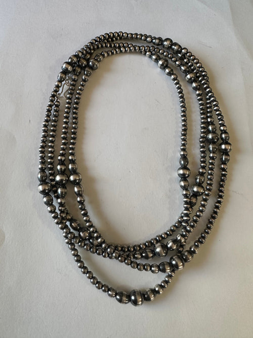 Navajo Pearls Necklace 62in