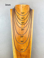 Navajo Pearl Necklace 3mm