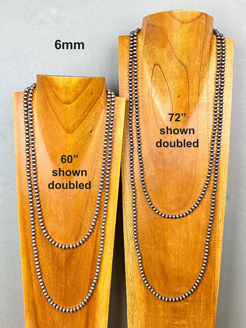 Navajo Pearl Necklace 6mm