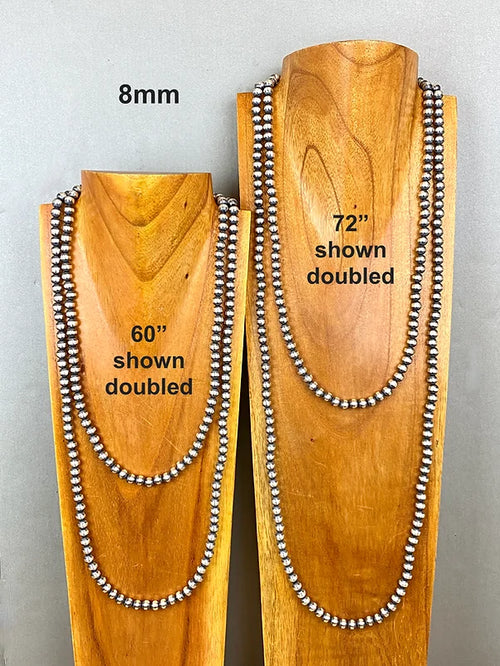 Navajo Pearl Necklace 8mm