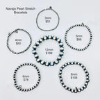 Navajo Pearl Bracelets Stretch