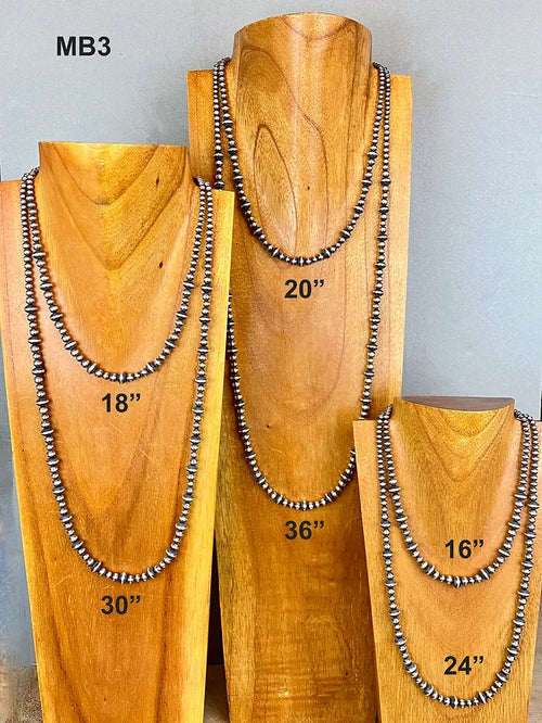 Navajo Pearl Necklace Mixed Beads 3