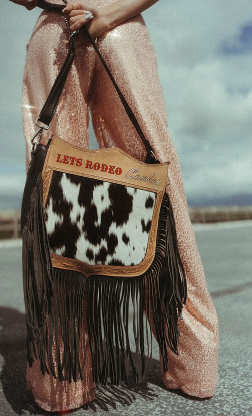 Let’s Rodeo Leather Handbag