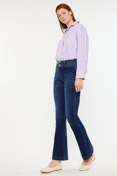 Kancan High Rise Flare Jeans