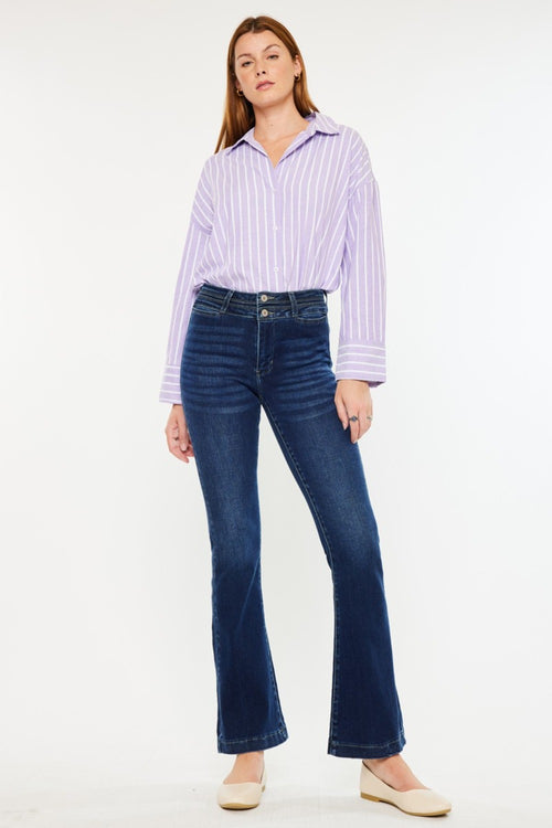 Kancan High Rise Flare Jeans
